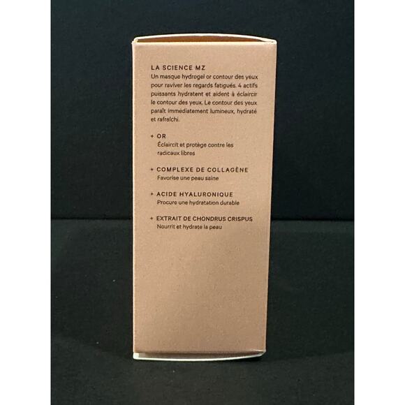 MZ SKIN HYDRA-BRIGHT GOLD EYE MASK 5 Brightening & Hydrating Hydrogel Eye Masks - Picture 3 of 8